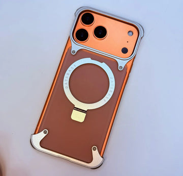 Case iPhone Alloy Metal Frameless Clear