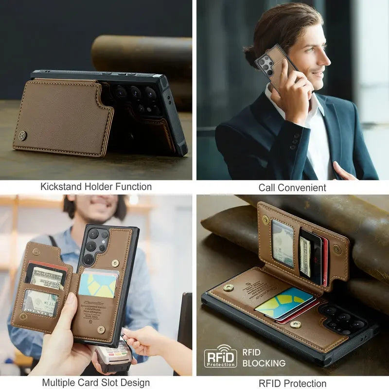 Case Samsung Wallet Flip Stand