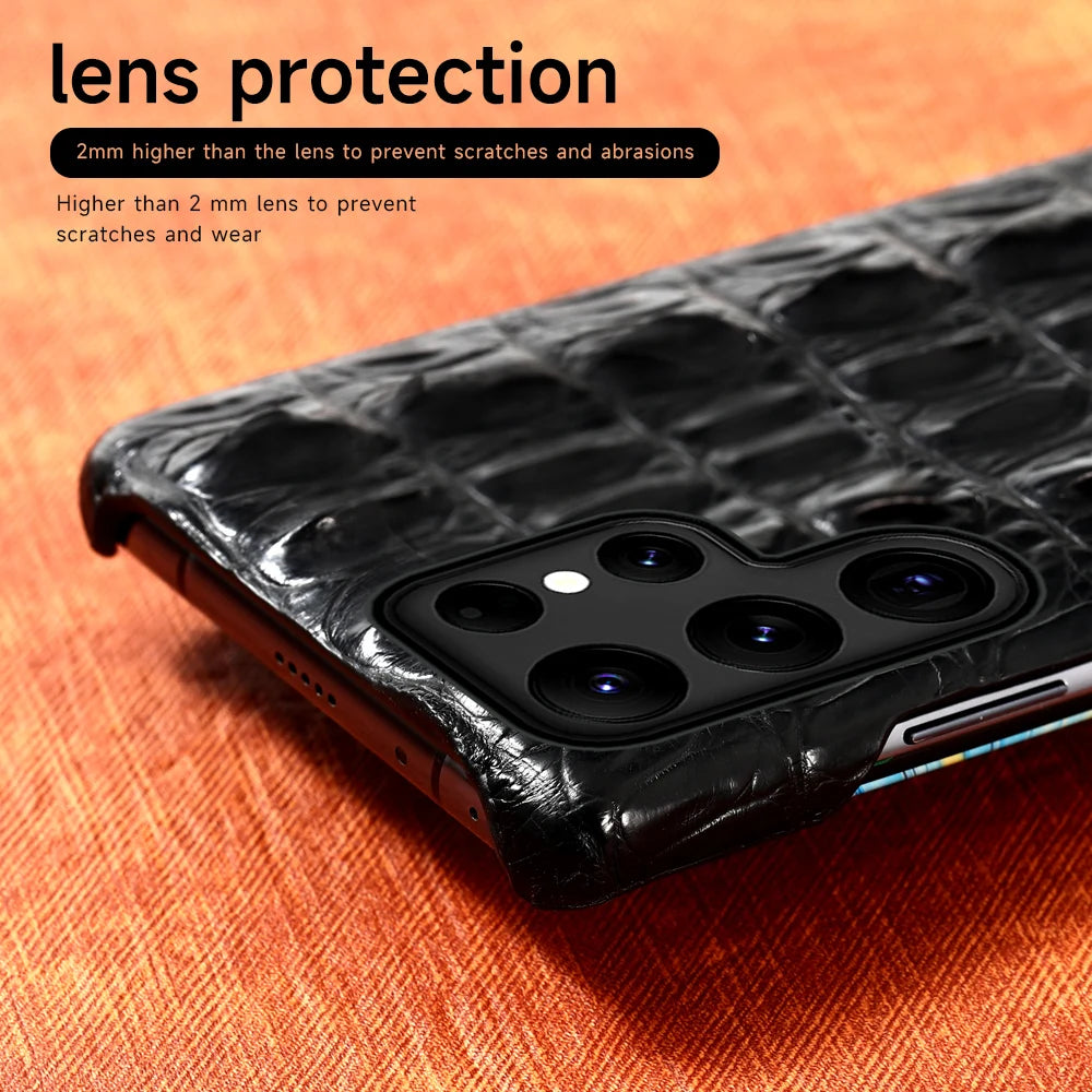 Case Samsung Natural Leather MagSafe