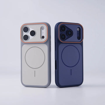 Case iPhone MagSafe Frosted Lens Frame