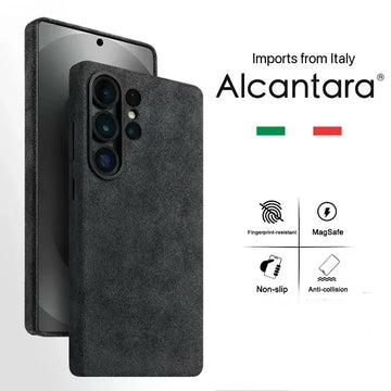 Case Samsung Alcantara Premium MagSafe