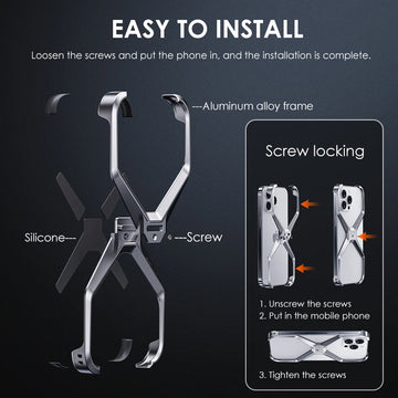 Case X Metal Minimalist for iPhone with reinforced Frame