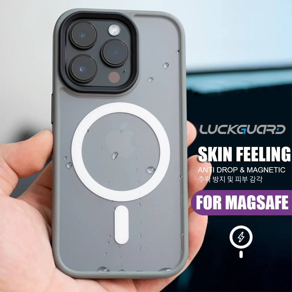 Super Premium Minimalist iPhone Case with MagSafe charging