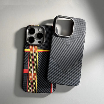 Carbon fiber iPhone case with Premium finish + MagSafe
