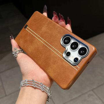 Case Samsung Vintage Leather MagSafe