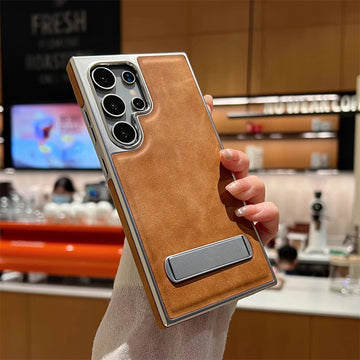 Case Samsung Business Plating Leather