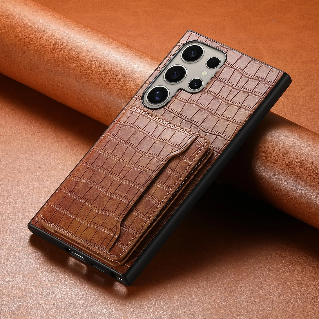 Case Samsung Crocodile Wallet Flip Stand