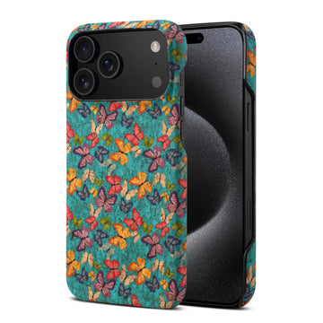 Case iPhone Flower Design Cork MagSafe