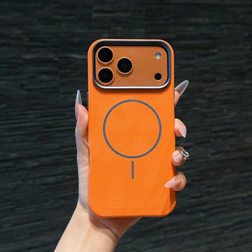 Case iPhone Elephant Skin Leather MagSafe